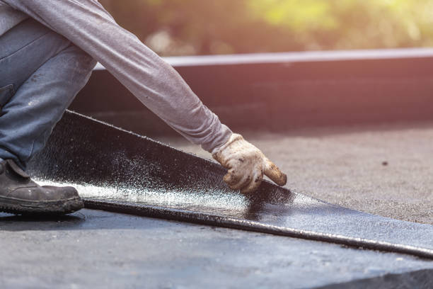 Professional Basement Waterproofing technician working in Mount Vernon, MD